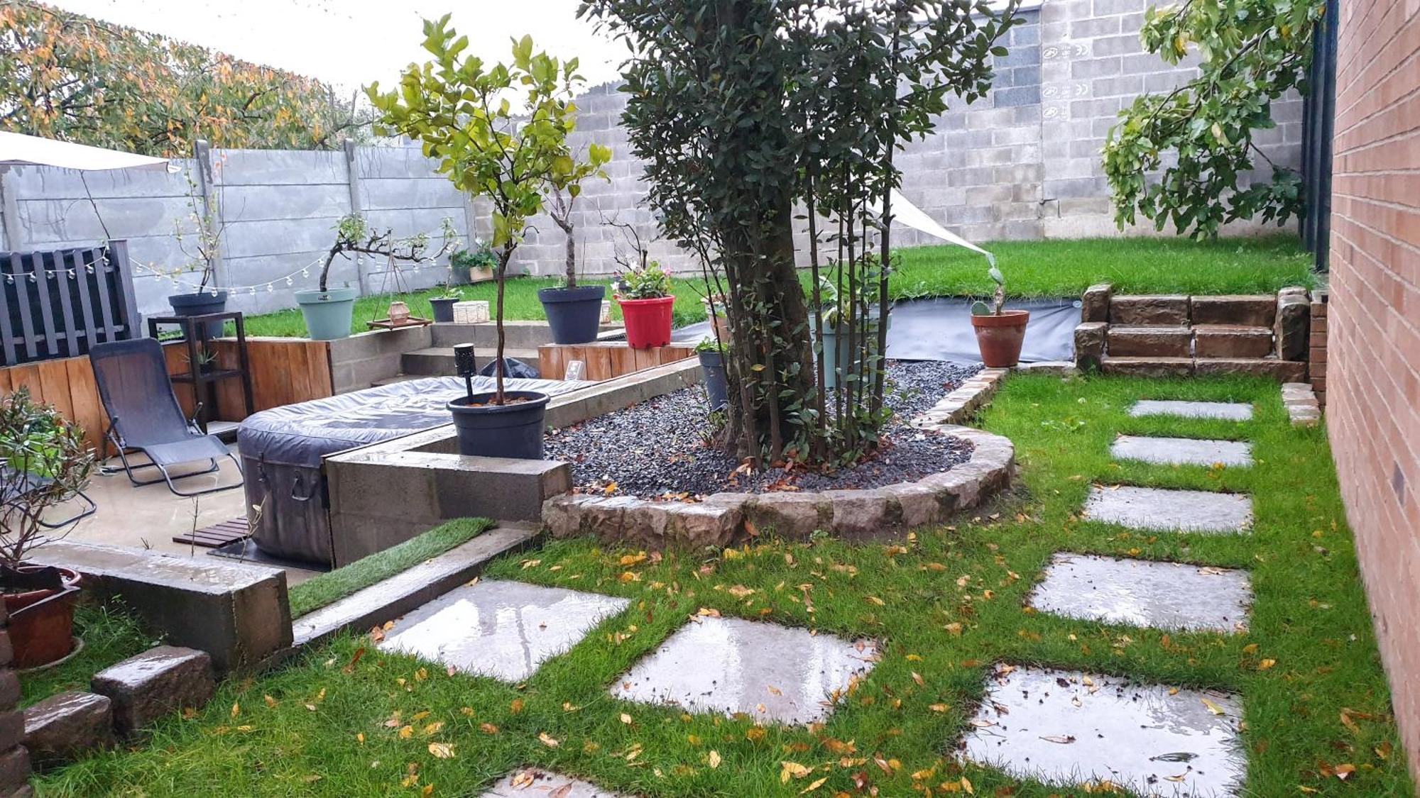 Gary Suite - Studio Cosy, Spa Et Jardin Privatif A 4 Min De Cambrai Awoingt Exterior photo